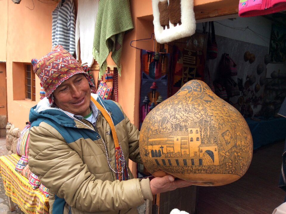 Pumpkin sculpture decoration