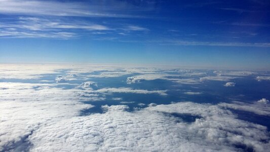 Plane silence calm