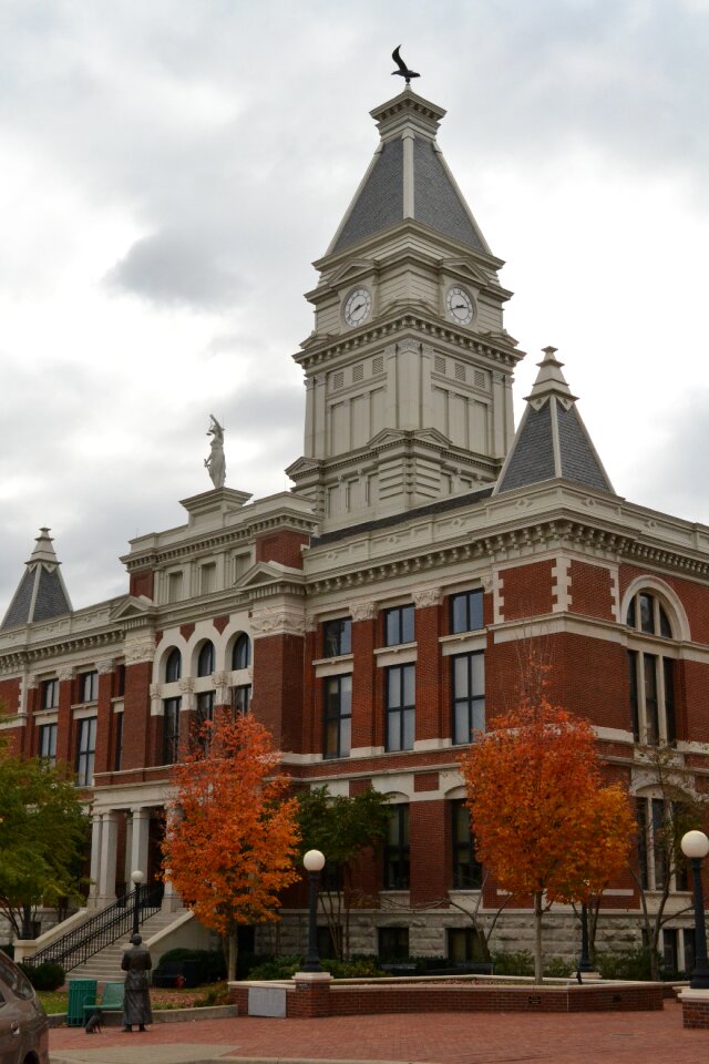 Architecture building court