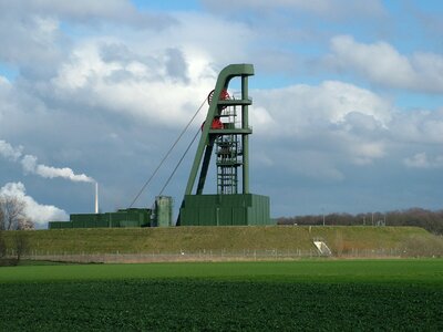 Ruhr area pott headframe
