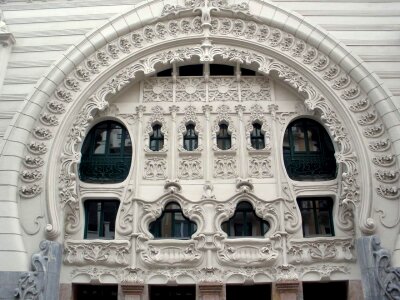 Facade relief decor