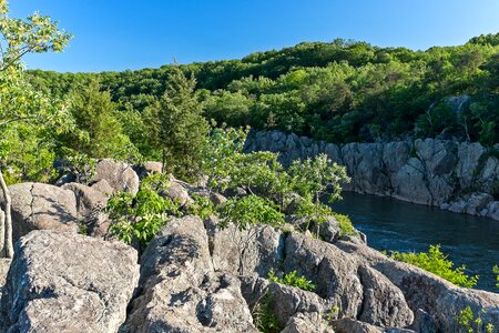 River gorge nature