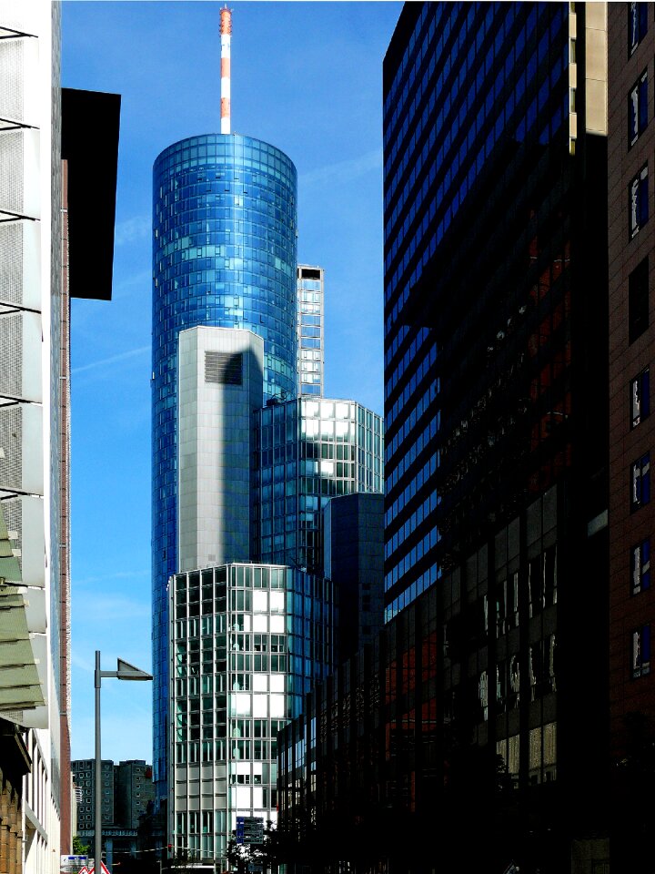 High rise office building facades window photo