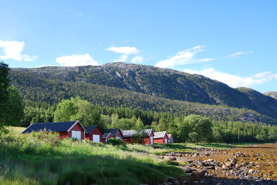 Scandinavia traditional huts