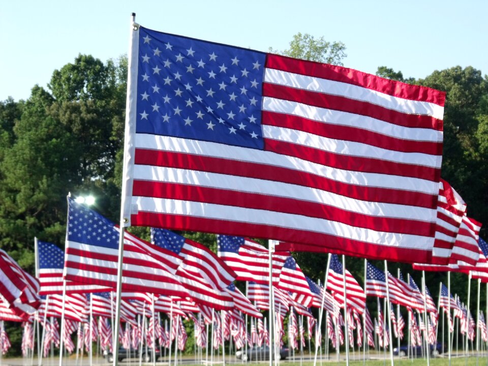Flags american flag background