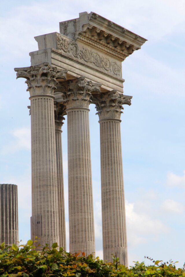 Roman architecture ruin