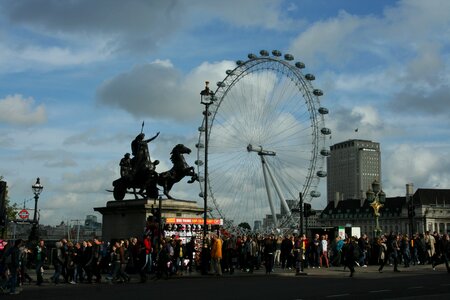 London london eye england