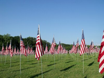 Patriotism blue memory
