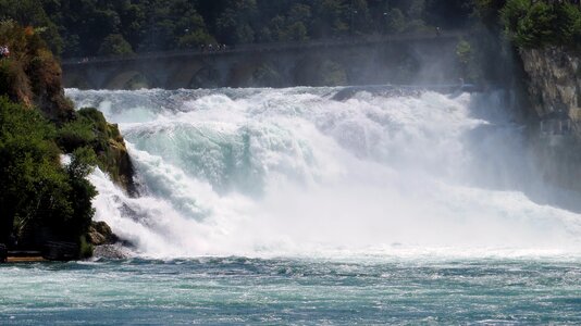 Spray enormous switzerland photo