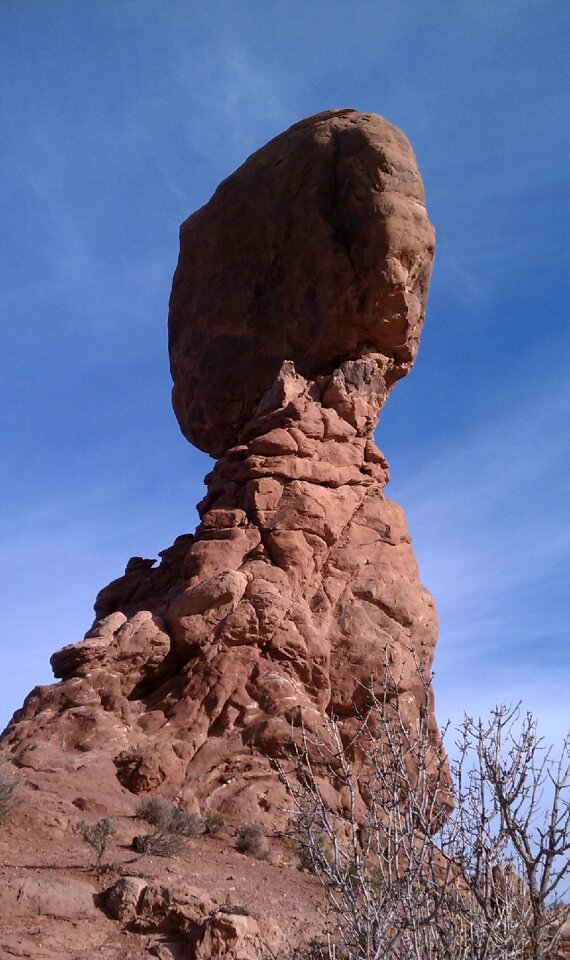 Scenic utah blue balance