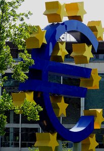 Euro sign finance money