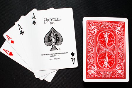 Bicycle deck ace