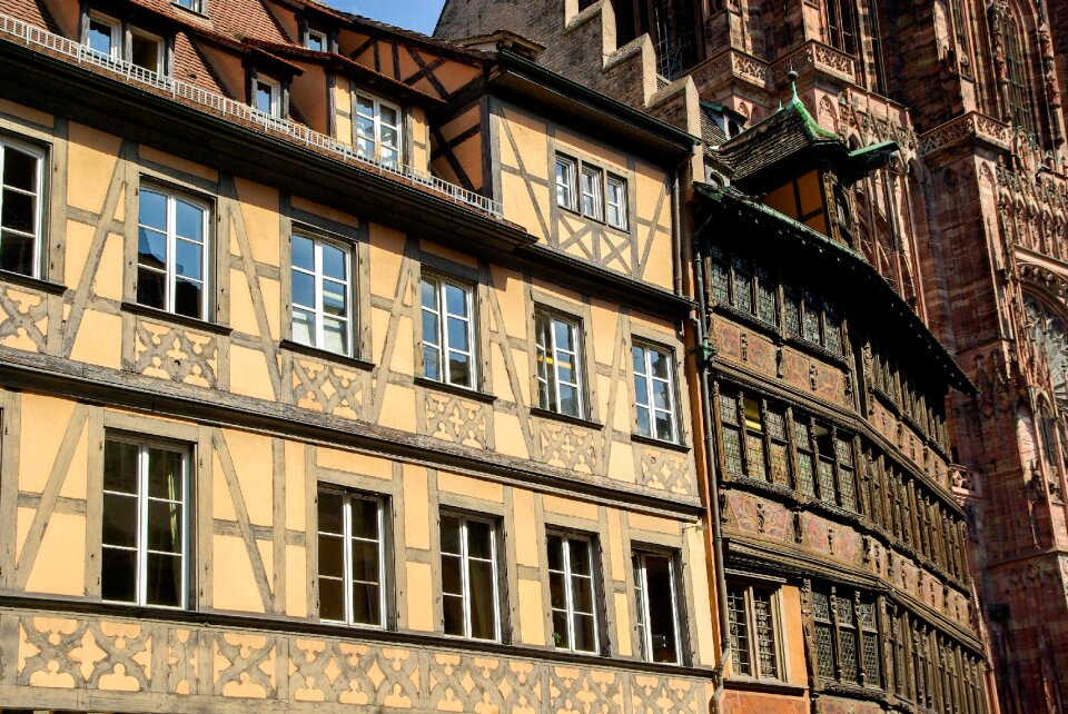 Strasbourg medieval town kammerzell house