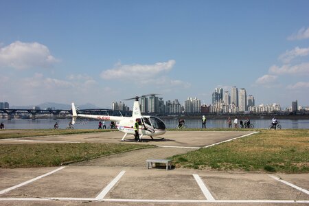 Tourism seoul blue air