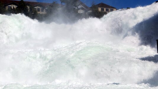 Spray enormous switzerland photo