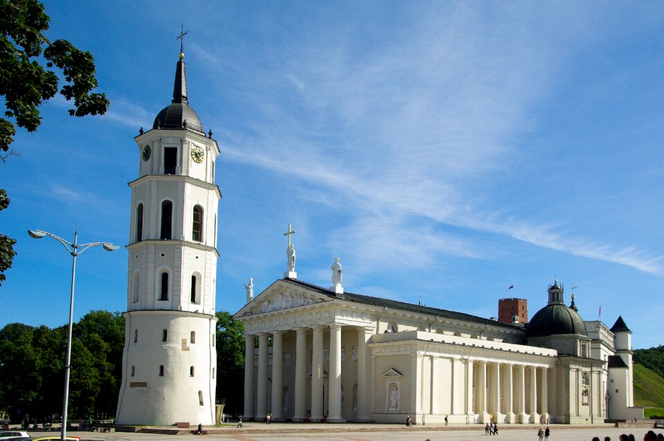 Lithuania vilnius cathedral