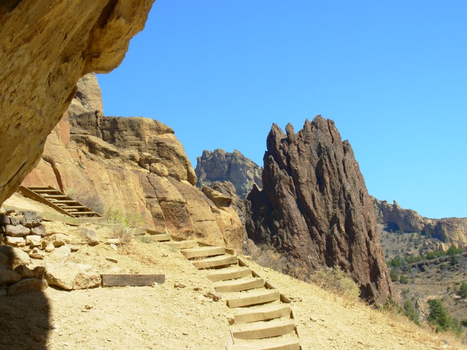 Stairs adventure nature