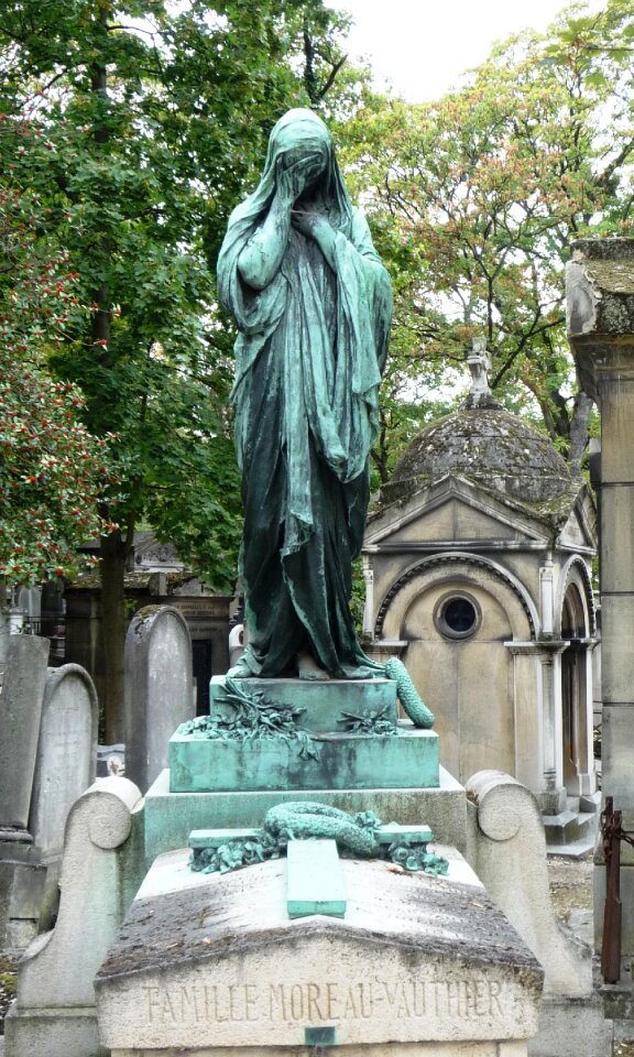 Cemetery mourning