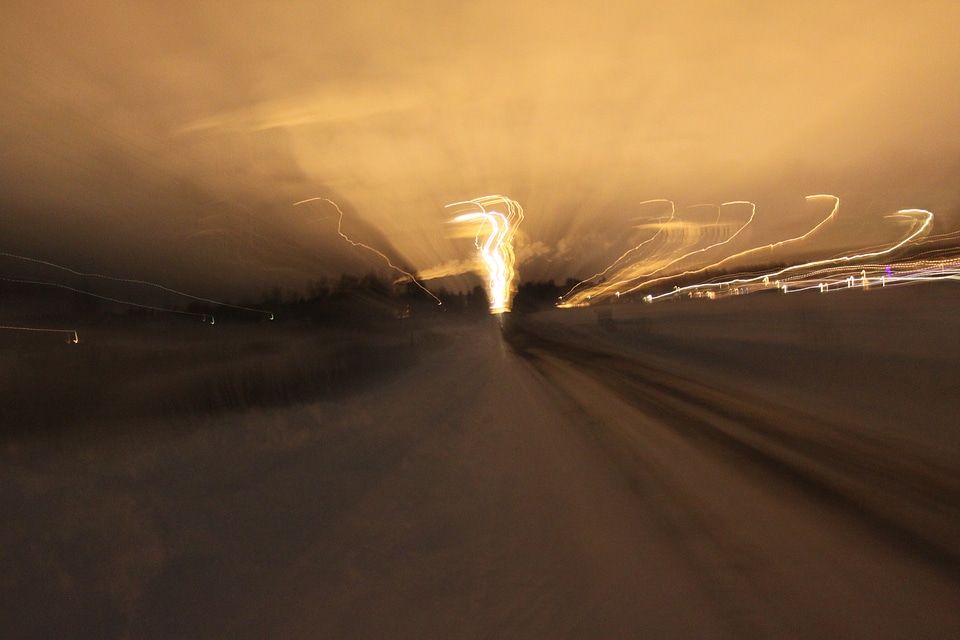 Blurred motion travel