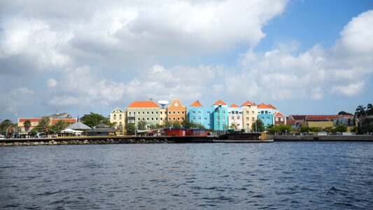 Buildings dutch antilles photo