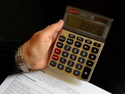Pen financial accounting photo