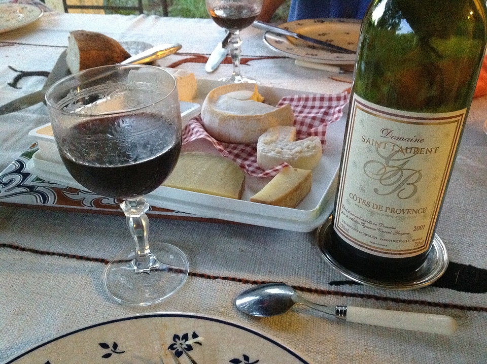 Glasses france meals