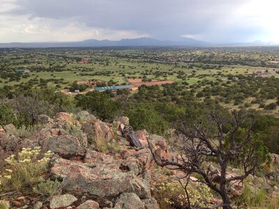 Southwest landscape path