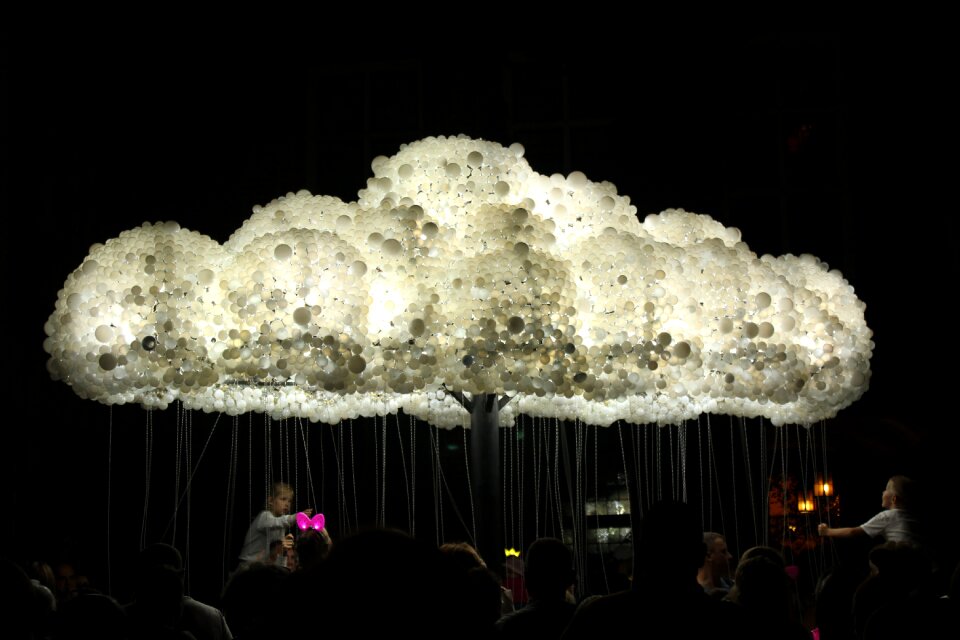 Toruń the art of cloud