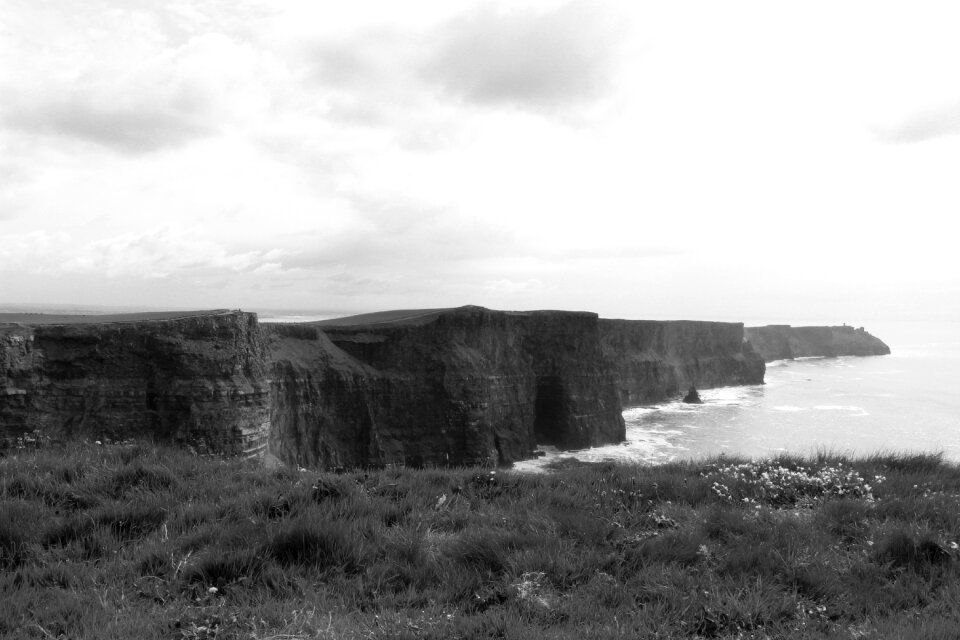 Cliffs of moher sea