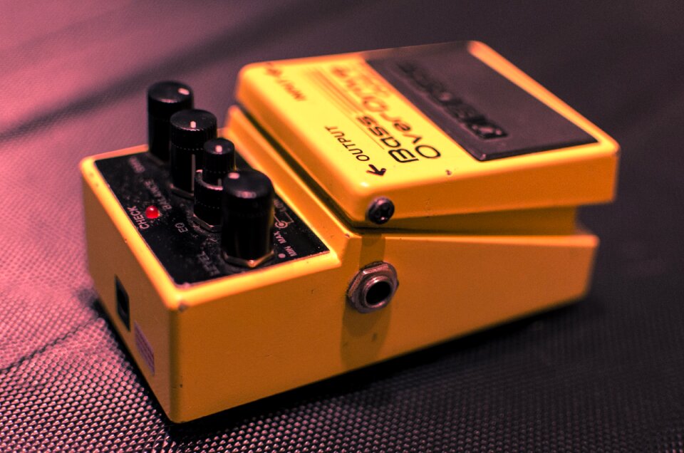 Overdrive pedal effektgerät