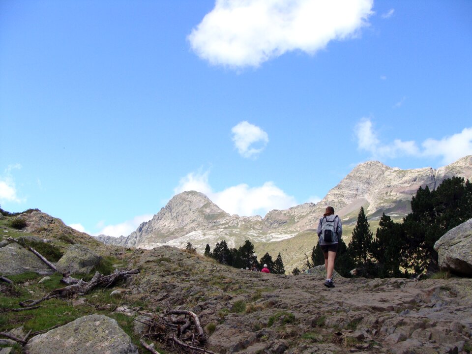 Mountain huesca valley