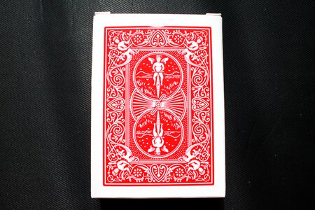 Playing card bicycle deck
