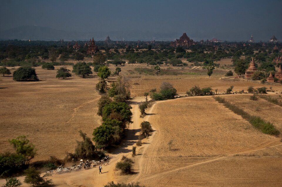 Golden land ancient pagoda