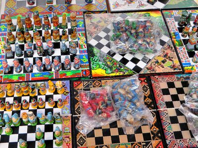 Ecuador market figurines