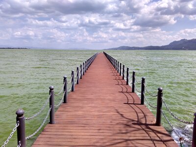 Dianchi lake in yunnan province kunming photo