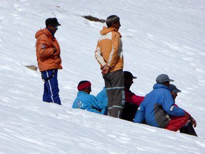 Ski lessons winter morocco
