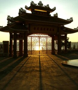 Temple japan landscape