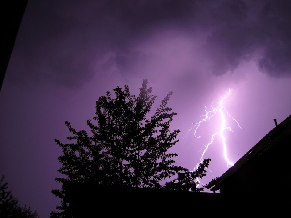 Thunder night dark