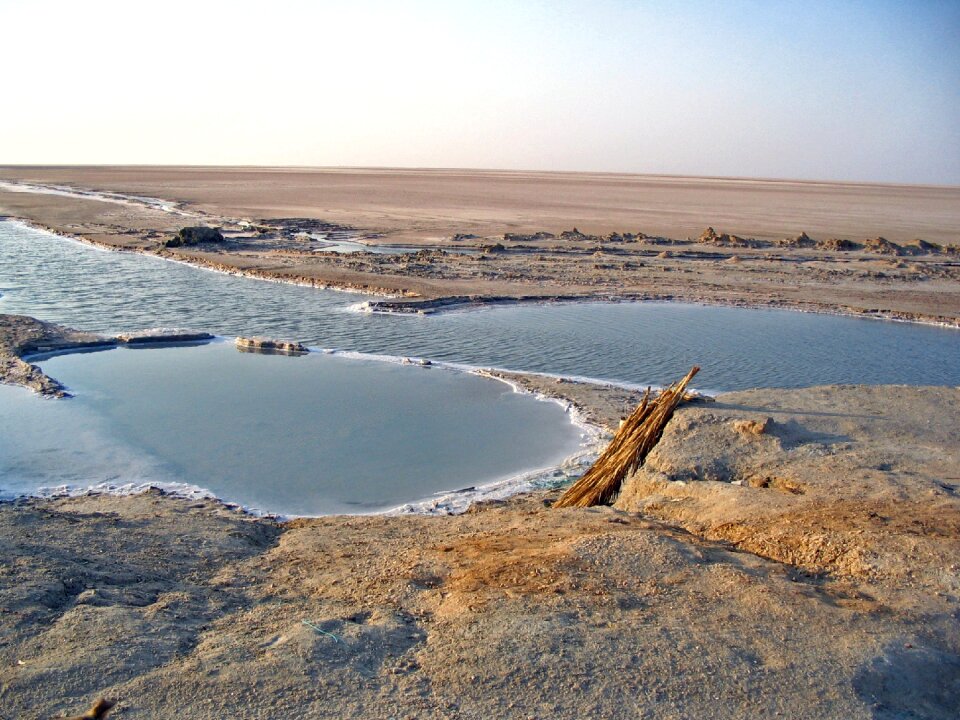 Desert salt flats tourism