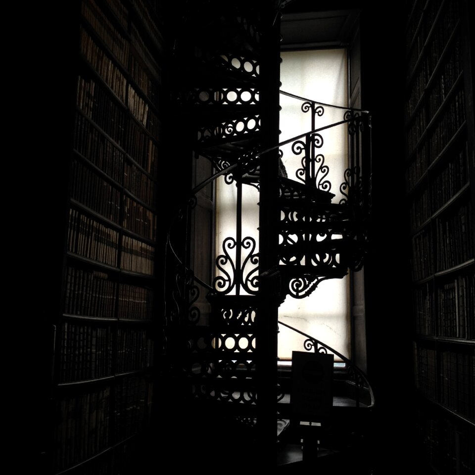 Stairs books staircase photo
