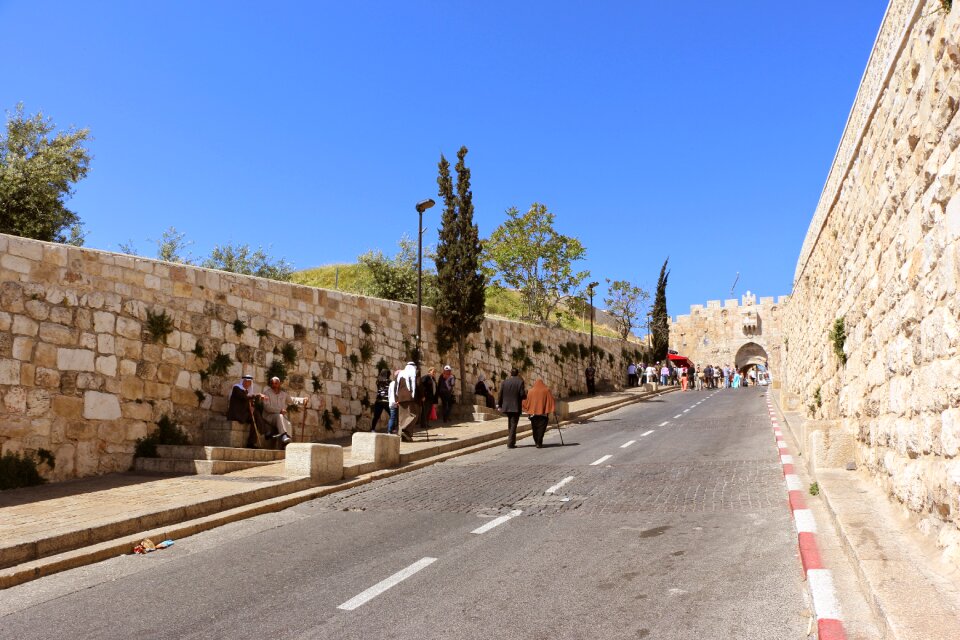 Jerusalem wall old town