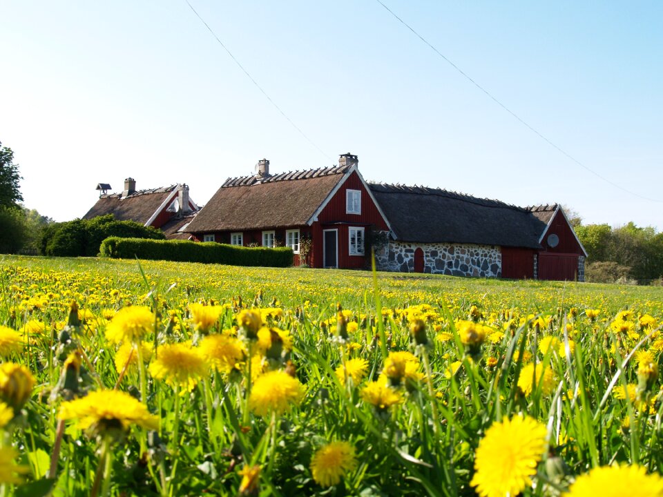 Himmel old farm beautifully