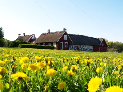 Himmel old farm beautifully