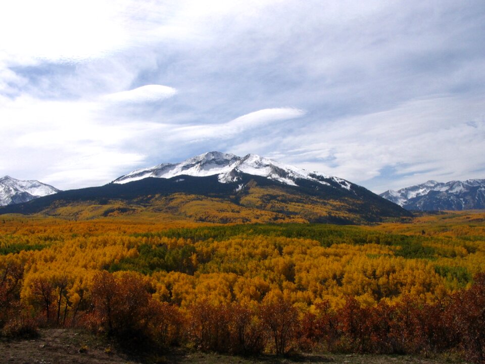 Mountains nature colorado mountains photo