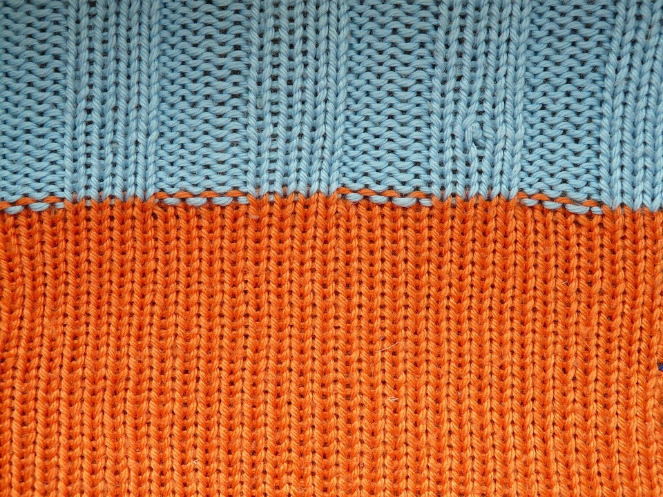 Tissue weave close up