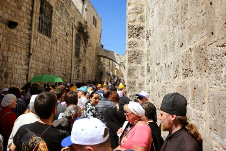 Israel easter the procession