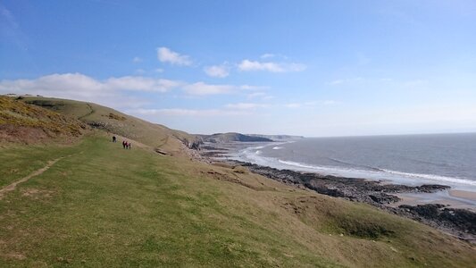 Cliff wales travel photo