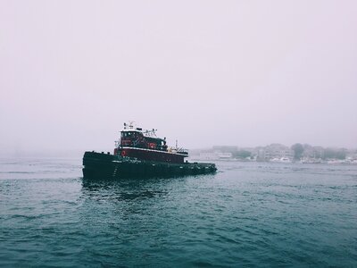 Sea transport shipping photo