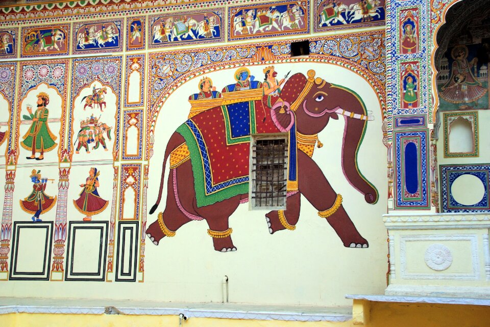 Paintings frescoes decoration