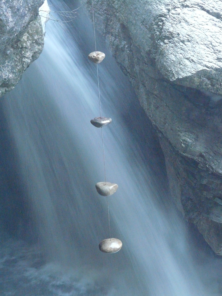 Mysticism lucky stones water